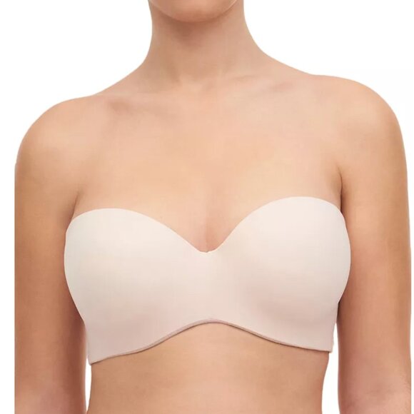 Chantelle Norah Strapless Bra, in Rose, 34DDD - Picture 2 of 8